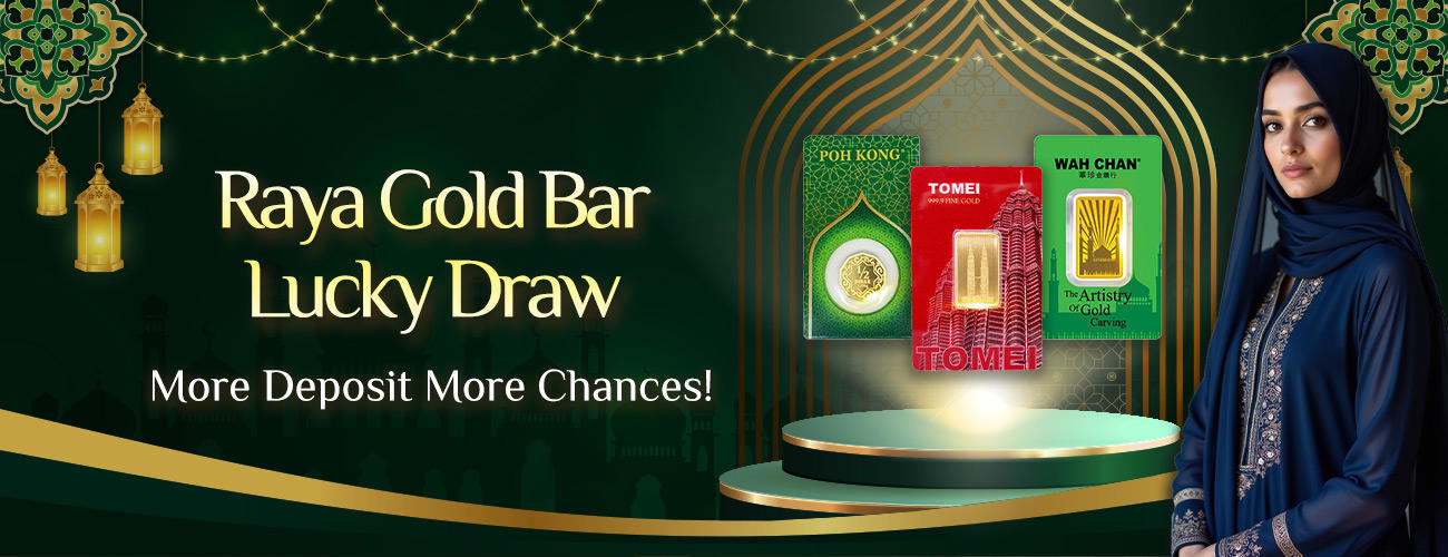 Raya Gold Bar Lucky Draw